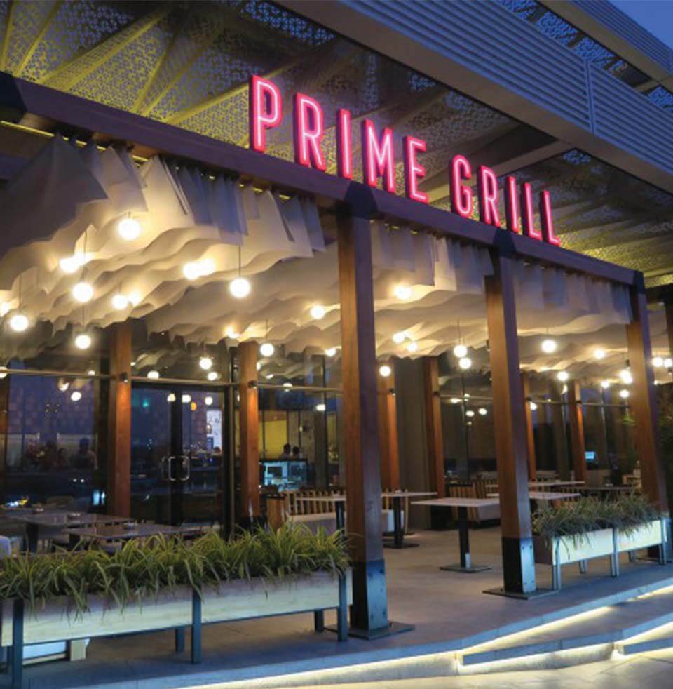 Prime Grill hospitality interior