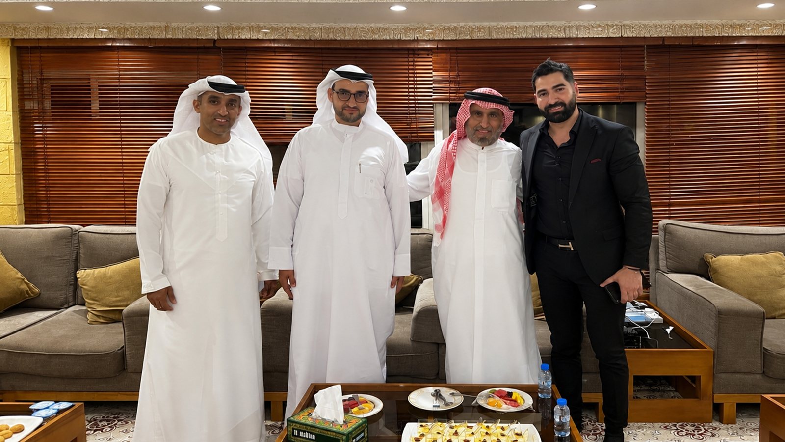 NTDE Decoration Works leadership meeting in the UAE